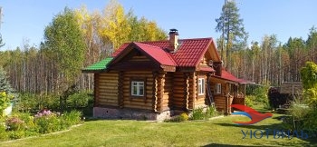 Бревенчатый дом в СНТ Ветеран в Красноуральске - krasnouralsk.yutvil.ru - фото 1